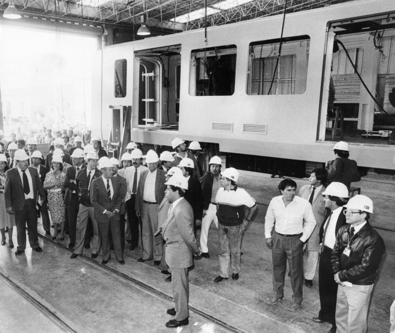 &nbsp;Autoridades del Gobierno del Estado y municipales visitaron la estación del Sistema de Transporte Colectivo Subterráneo del Tren Ligero. EL INFORMADOR/ ARCHIVO.