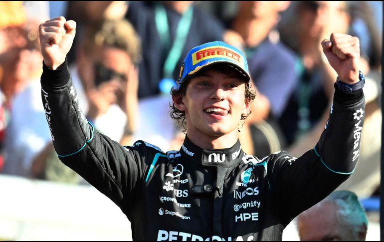 El italiano Kimi Antonelli, con 20 años, podría convertirse en el campeón más joven en la historia de la Fórmula 1. EFE / D. Dal Zennaro