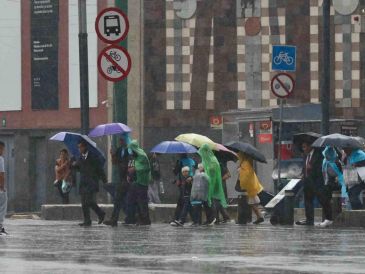 Se esperan fuertes lluvias y granizo esta tarde en Ciudad de México. SUN / ARCHIVO