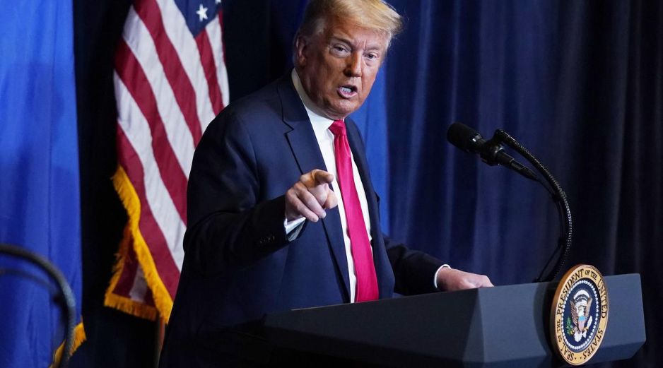 Donald Trump ha dejado claro en su segundo mandato sus ambiciones expansionistas sobre territorios como Groenlandia o incluso Canadá. AP/E. Vucci