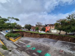 El director del SIAPA señaló que hay afectaciones al servicio en la colonia Lomas del Laurel, en Tonalá, debido al socavón. EL INFORMADOR/M. Hernández