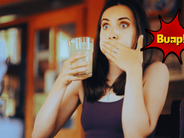 Eructar después de comer o beber es una herramienta vital de defensa de nuestro organismo. ESPECIAL / CANVA