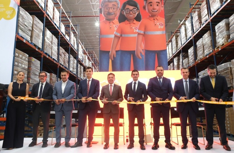 El nuevo Centro de Distribución abastecerá hasta 400 tiendas. CORTESÍA