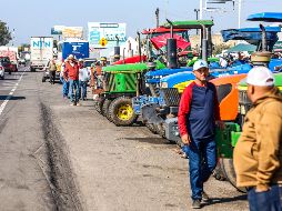 Las caravanas de tractores avanzarán por cuatro carreteras principales de Jalisco hacia la Sader, sin bloqueos totales. EL INFORMADOR / ARCHIVO