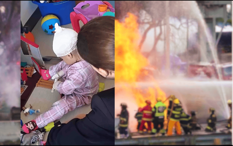 Un año después de la tragedia, la pequeña es parte del Programa de Secuelas de la fundación, que brinda rehabilitación a niñas, niños y adolescentes que sufrieron quemaduras severas. SUN/V. Rosas ESPECIAL