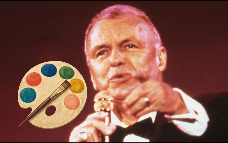 Frank Sinatra no solo fue el rey de los escenarios, sino un hombre que pintó su propia alma. EL INFORMADOR / ARCHIVO