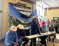 Productores de maíz marcharon hacia la Sader en Guadalajara para exigir el pago de adeudos y apoyos a la comercialización. ESPECIAL.