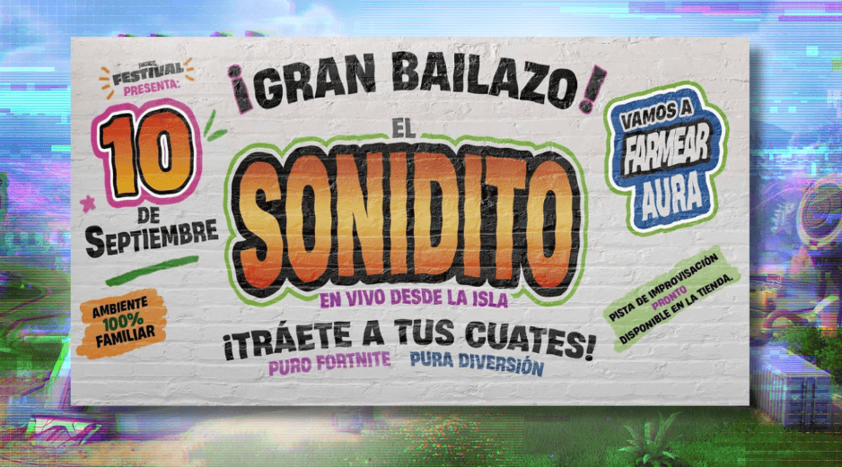 La comunidad de Fortnite también celebró el anuncio de la llegada de 'La Chona' de Los Tucanes de Tijuana. FORTNITE / ESPECIAL