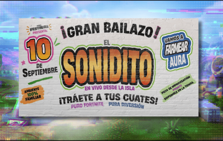 La comunidad de Fortnite también celebró el anuncio de la llegada de 'La Chona' de Los Tucanes de Tijuana. FORTNITE / ESPECIAL