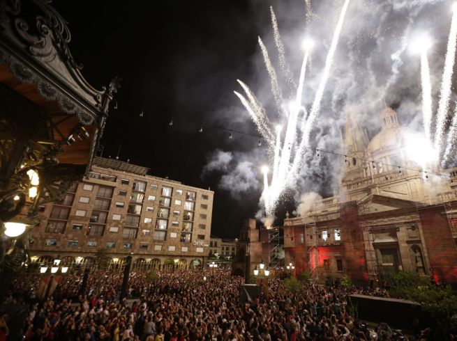 Los festejos comenzarán desde las 05:00 de la tarde con presentaciones musicales y concluirán con el concierto gratis de... ¡Grupo Frontera! EL INFORMADOR/ARCHIVO