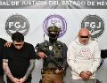 Diego "N" y Gerardo "N" fueron detenidos unas horas después de que se reportó el multihomicidio. ESPECIAL/Fiscalía Edomex