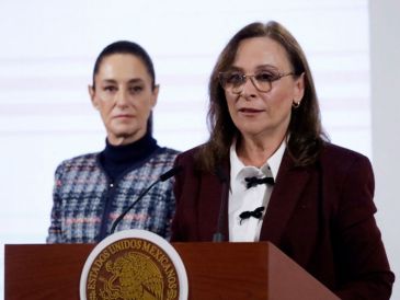 Rocío Nahle García denunció que ha sido víctima de ataques y calumnias por ser mujer. AFP/ARCHIVO
