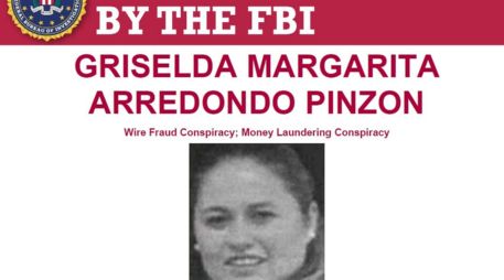 Griselda Arredondo es acusada de coordinar una trama de despojos y blanqueo de capitales en favor del Cártel Nueva Generación. X/FBIMostWanted