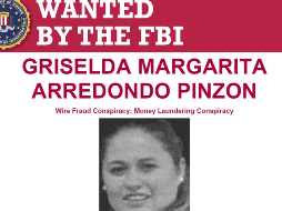 Arredondo Pinzón es conocida como una alta ejecutiva financiera del Cártel de Jalisco Nueva Generación. ESPECIAL / X / @FBIMostWanted