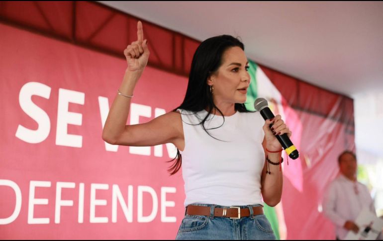 La diputada Mery Pozos respondió a las acusaciones del gobernador Pablo Lemus negando oponerse a los recursos para El Zapotillo. ESPECIAL.
