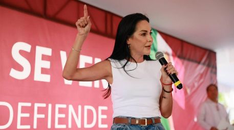 La diputada Mery Pozos respondió a las acusaciones del gobernador Pablo Lemus negando oponerse a los recursos para El Zapotillo. ESPECIAL.