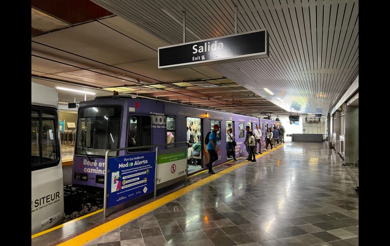 El Tren Ligero extenderá su horario, pero cerrará estaciones clave. EL INFORMADOR/ARCHIVO