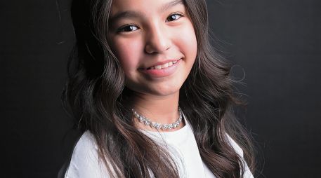 La actriz da vida a “Andrea”, hija del personaje interpretado por Derbez. CORTESÍA