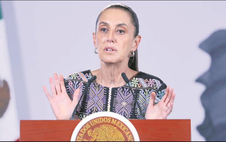 La Presidenta fue enfática al señalar que hay un límite con Estados Unidos y ese es la soberanía. EL UNIVERSAL