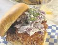 Brioche con pollo frito. ESPECIAL