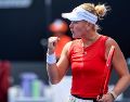 Una agresiva Peyton Stearns aprovechó las desconcentraciones de Emiliana Arango para despacharla en dos sets y avanzar a la segunda fase del torneo tapatío. CORTESÍA/GDL OPEN.