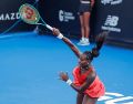Alycia Parks venció a Varvara Lepchenko por 6-3, 1-6 y 7-5 en la primera ronda del Guadalajara Open 2026. CORTESÍA/GDL OPEN.