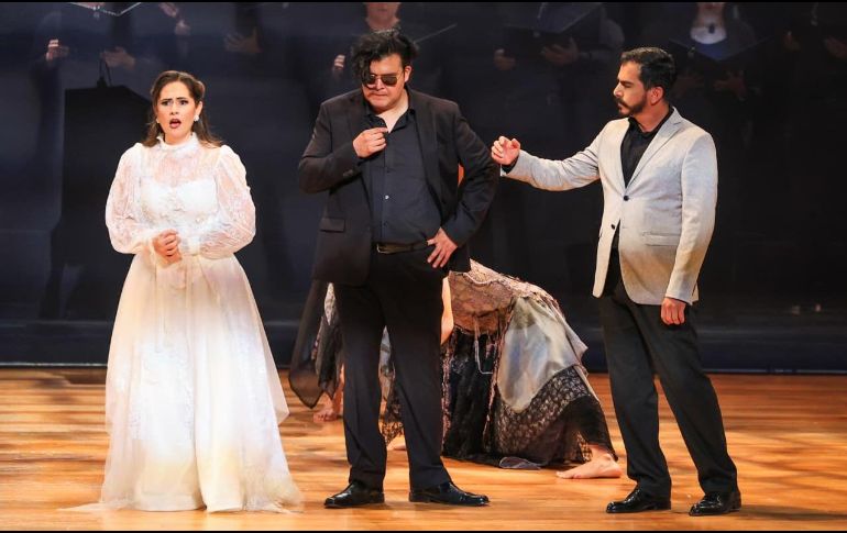 El Teatro Degollado conmemoró su aniversario interpretando la misma ópera con la que inauguró sus puertas en el siglo XIX. EL INFORMADOR/J. ACOSTA.