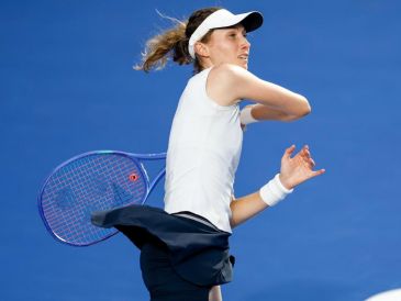 Cristina Bucsa venció a la canadiense Bianca Andreescu en sets corridos durante la primera ronda del Guadalajara Open 2026. CORTESÍA/GDL OPEN.