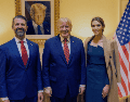 La pareja también defendió públicamente la relación y aseguró que el apoyo económico había sido un regalo personal y que las celebraciones no tuvieron una motivación política. ESPECIAL/IG/@bettinatrump