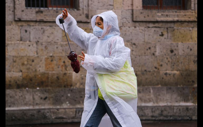 Descubre qué día de la semana del 14 al 20 de septiembre registrará la mayor cantidad de lluvia en Guadalajara y conoce las recomendaciones para protegerte. EL INFORMADOR/ARCHIVO