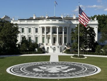 El mandatario de EU presumió una fotografía de la nueva construcción en su red Truth Social. TRUTH SOCIAL/@realDonaldTrump