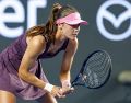 Sonmez no dejó lugar para sus errores en el estadio central del Centro Panamericano de Tenis en su actuación. CORTESÍA.