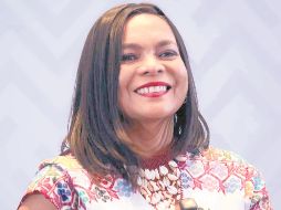 La senadora con licencia pidió unidad al interior de Morena. EL UNIVERSAL