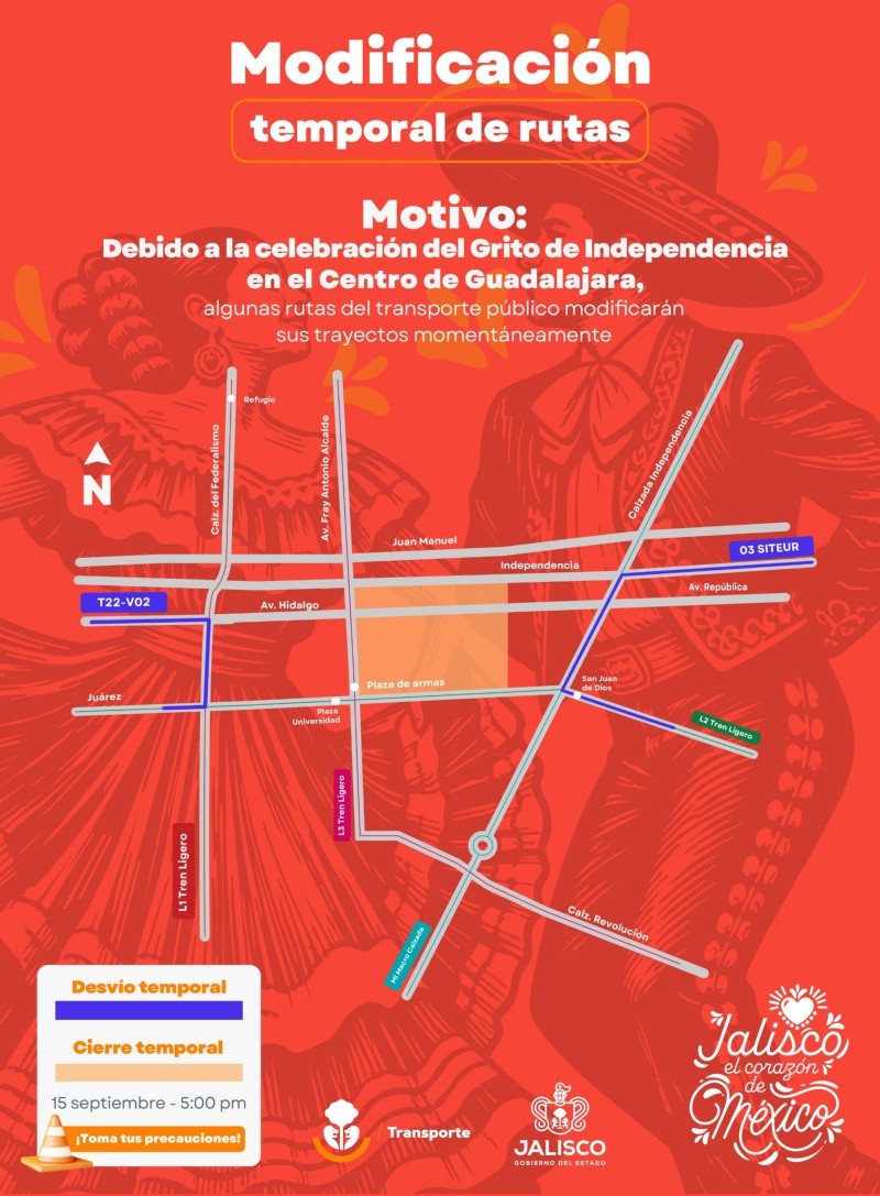 &nbsp;CORTESÍA/ Secretaría de Transporte del Gobierno de Jalisco.