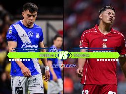 Puebla y Toluca se enfrentan en la cancha del Estadio Cuauhtémoc en partido correspondiente a la fecha 7 del Apertura 2026. ESPECIAL / IMAGO7 y CANVA