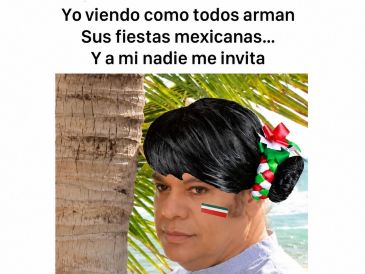Así celebran los usuarios de redes sociales el 15 de septiembre. ESPECIAL