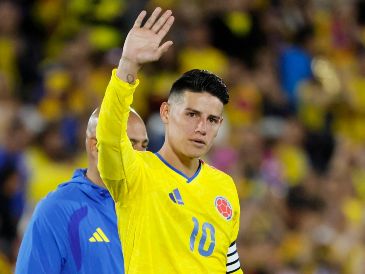 James Rodríguez es el jugador que más veces ha vestido la camiseta del equipo nacional de Colombia y es el segundo máximo artillero. EFE / ARCHIVO