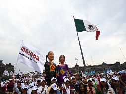 Morena continúa con su estrategia rumbo a los comicios del siguiente año. AFP/ARCHIVO
