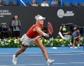Peyton Stearns dio la sorpresa en el Guadalajara Open tras vencer en sets corridos a Diane Parry, quien lidió con frustración y molestias físicas en la rodilla. CORTESÍA/GDL OPEN.