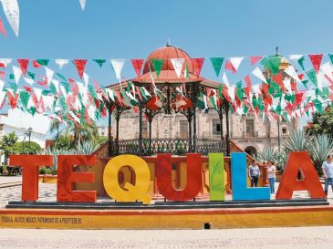 Las celebraciones en el Pueblo Mágico de Tequila incluyen eventos cívicos, culturales y tradicionales en la Plaza Principal, frente a la parroquia. ESPECIAL