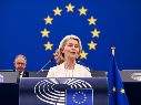Ursula Von der Leyen no hizo ninguna referencia a los juegos en línea ni a los chatbots de IA, pero el proyecto de ley se aplicará tanto a las redes sociales como a los asistentes de inteligencia artificial, los chatbots y los juegos en línea. AFP / J. C. Verhaegen