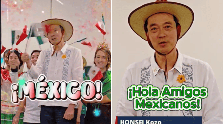 El video compartido en X del embajador de Japón en México cantando “Cielito Lindo” en japonés se ha vuelto viral en redes sociales. X / @JapanEmb_Mexico