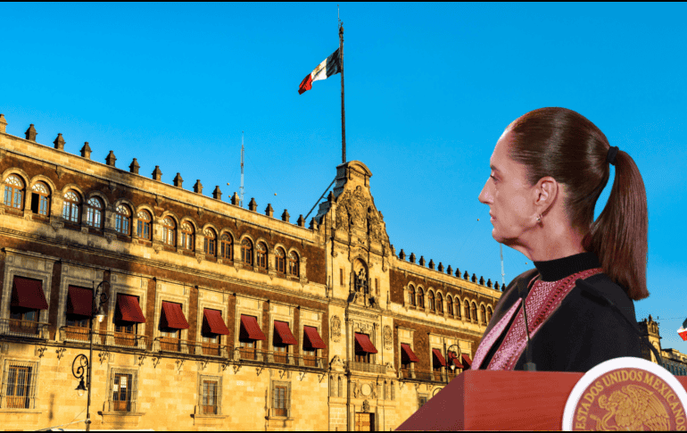 La Presidenta Claudia Sheinbaum Pardo recibió en Palacio Nacional a la segunda gobernadora interina de Sinaloa, Graciela Domínguez Nava. EFE / ARCHIVO