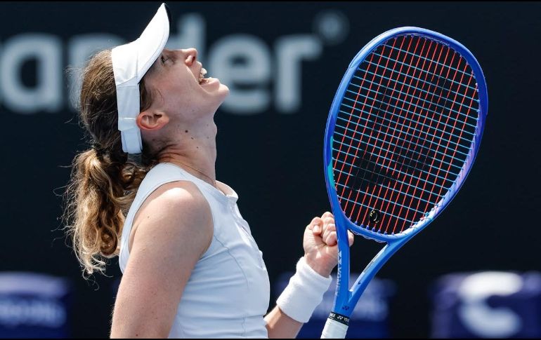 Cristina Bucsa es la primera semifinalista del Guadalajara Open 2026 y espera por su rival. CORTESÍA