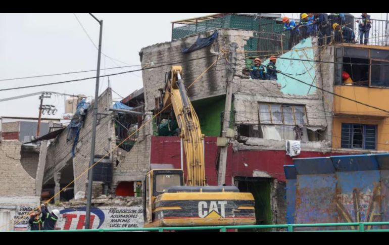 Luego del hecho, los cuatro predios afectados fueron sometidos a una demolición controlada. SUN/K. Guerrero