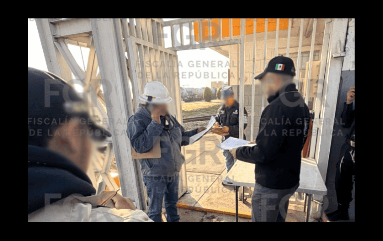 La investigación del caso comenzó el pasado 3 de julio, tras la detención de una persona que posiblemente descargaba combustible en una gasolinera en San Luis de la Paz, Guanajuato. ESPECIAL / FGR