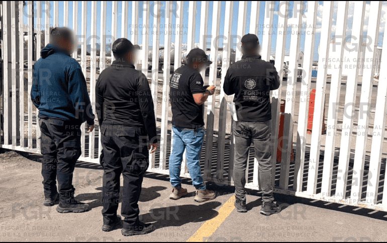 La investigación del caso comenzó el pasado 3 de julio, tras la detención de una persona que posiblemente descargaba combustible en una gasolinera en San Luis de la Paz, Guanajuato. ESPECIAL / FGR