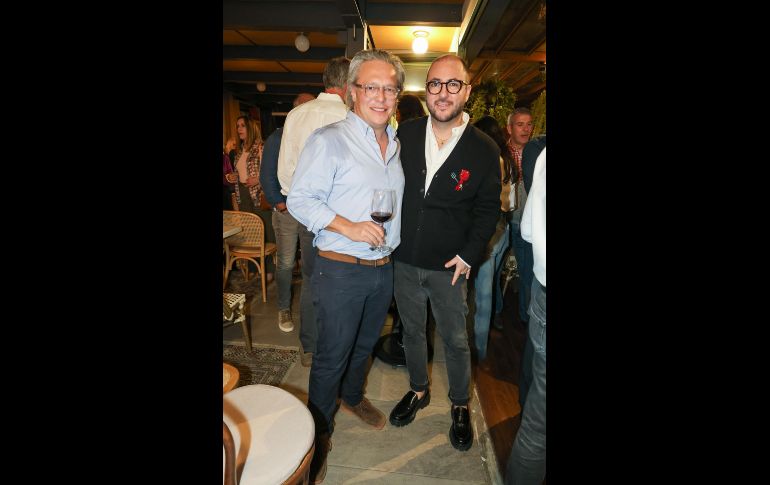 Omar Álvarez del Castillo y Víctor Martínez. GENTE BIEN JALISCO / Fotografías cortesía