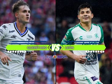 Querétaro y León llegan al partido con 13 puntos en el Apertura 2026. ESPECIAL / IMAGO7 y CANVA