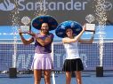 Es el primer título como pareja de dobles para Bucsa y Melichar-Martínez. CORTESÍA